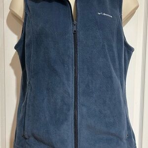 Columbia Women's Blue Fleece Vest